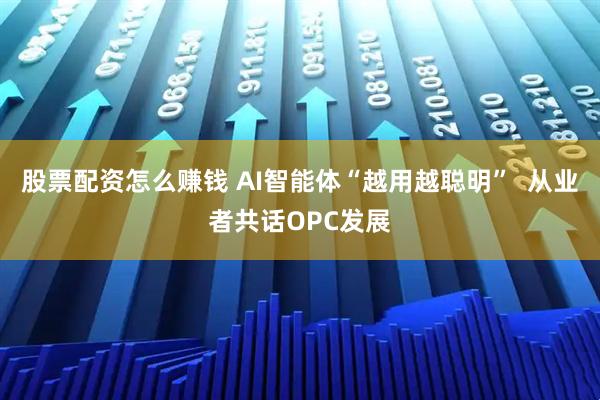 股票配资怎么赚钱 AI智能体“越用越聪明”  从业者共话OPC发展